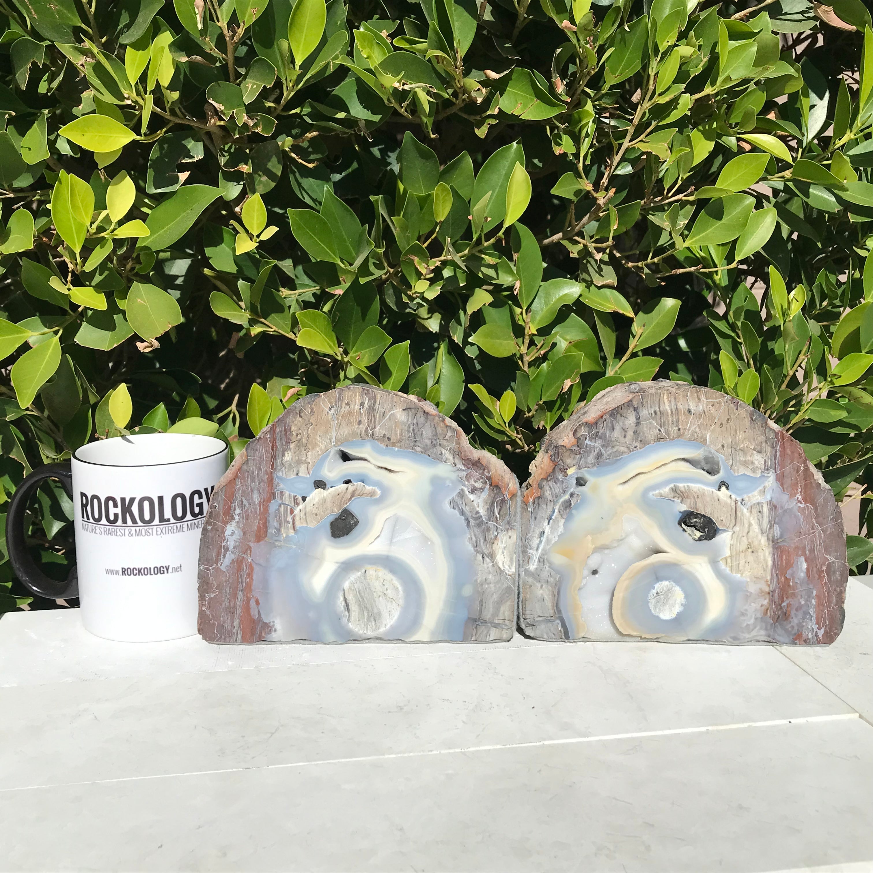 Dugway Geode Bookend Pair
