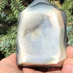 Black Banded Agate Obelisk