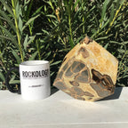 Standing Septarian Cube