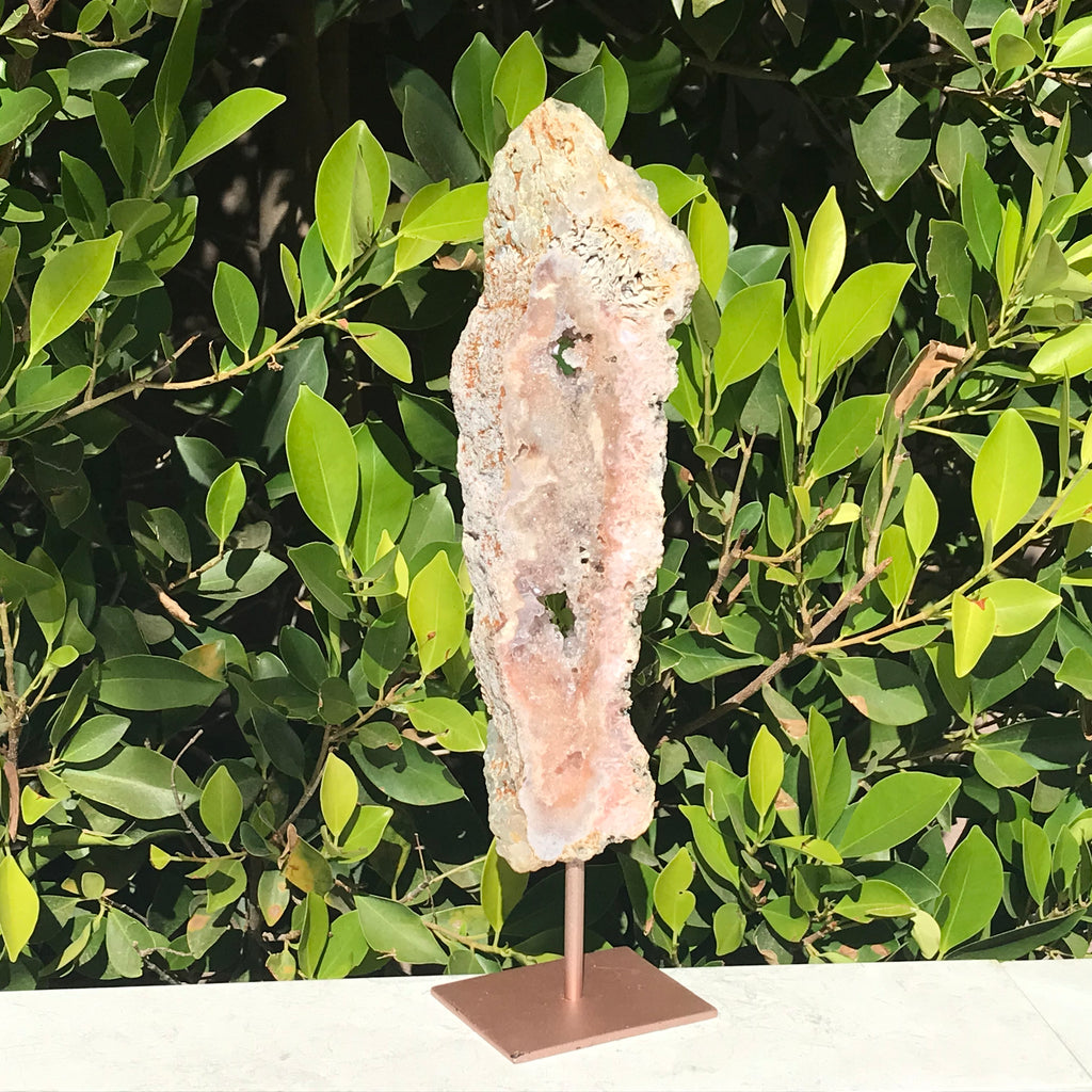 Tall Standing Rose Jasper Slab