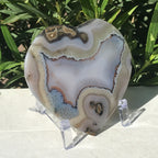 Naturally Alluring Agate Heart