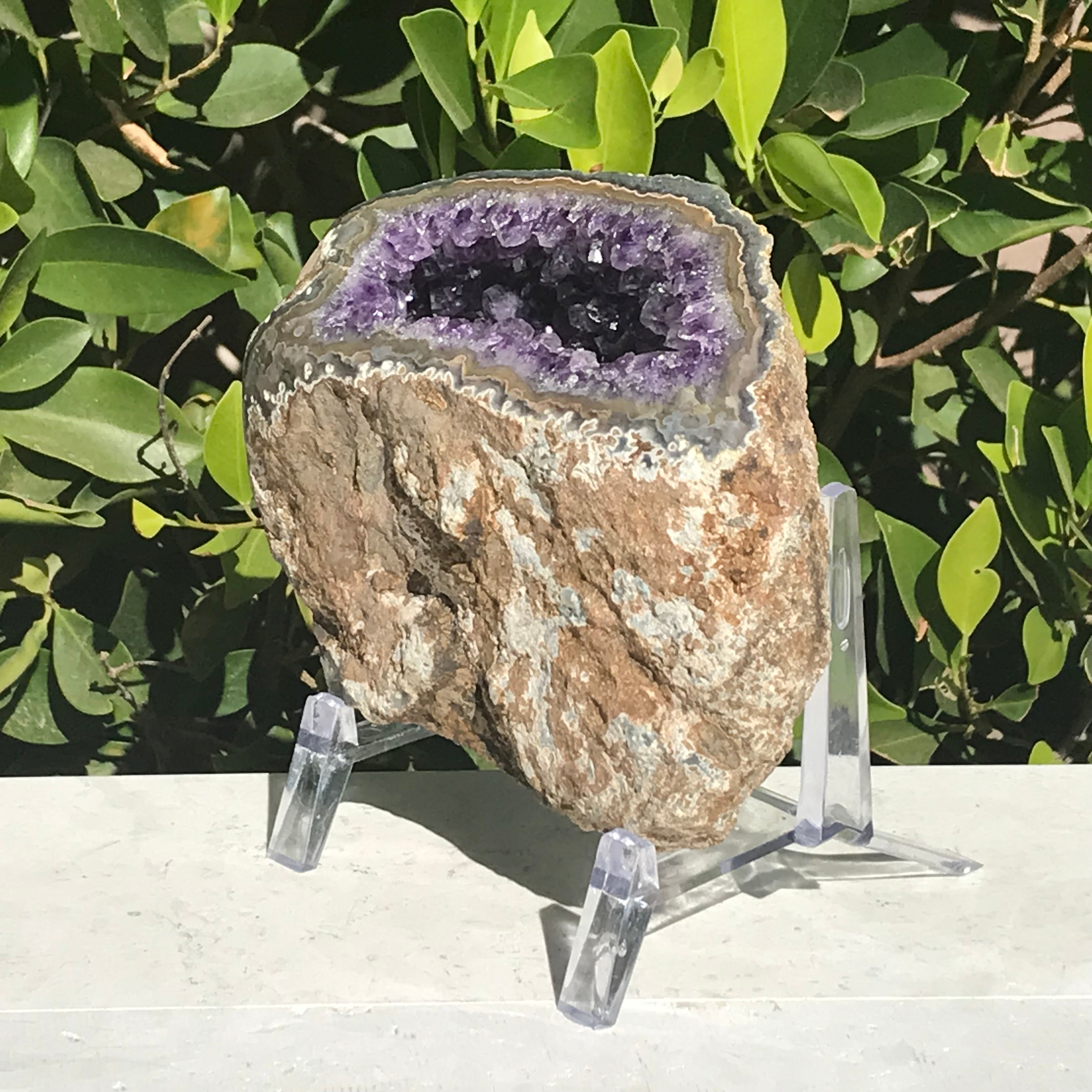 Simple Uruguayan Amethyst Geode