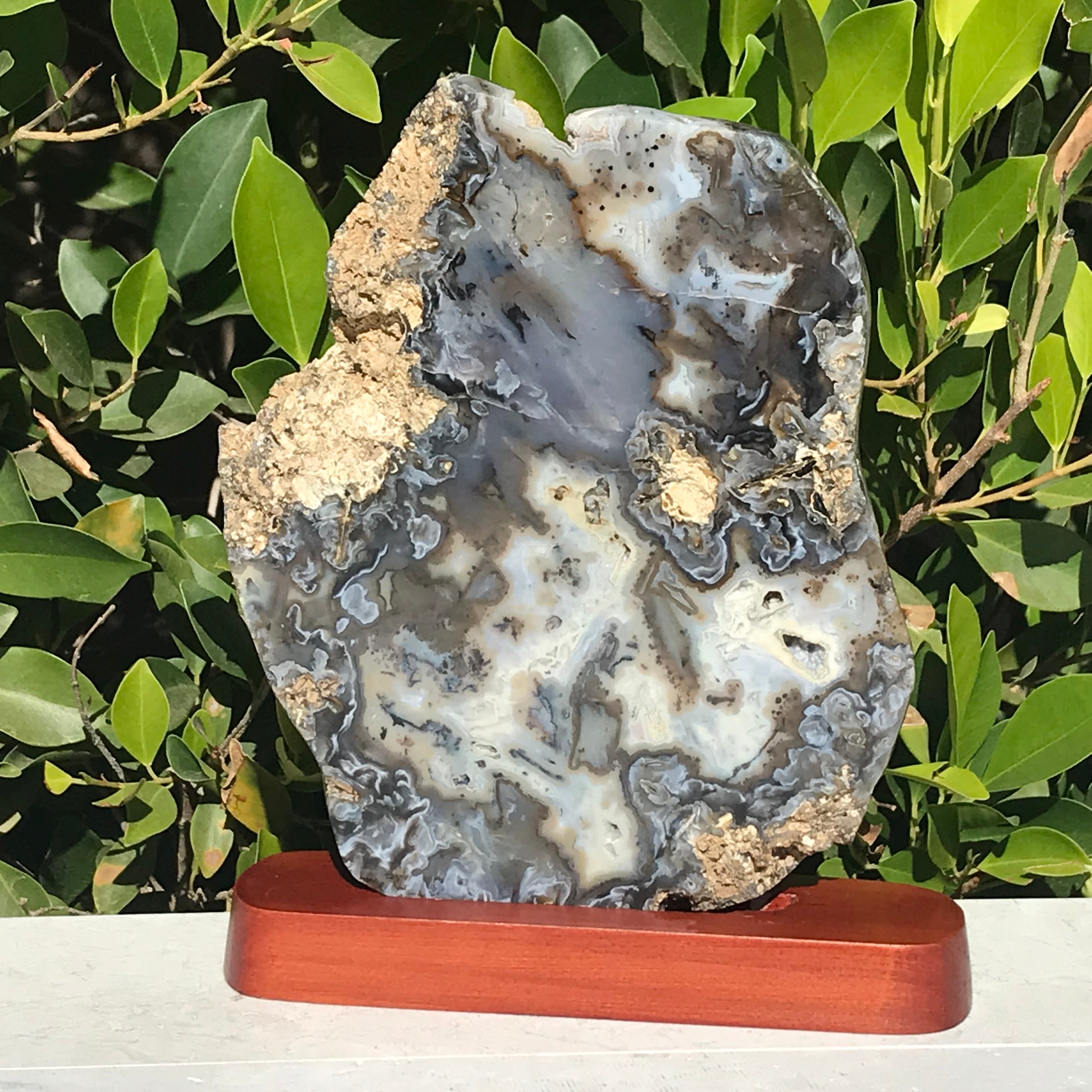 Abstract Brazilian Agate Slab
