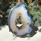 First of Twins Agate Slice