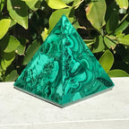 African Malachite Pyramid
