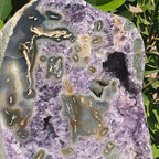 Polished Uruguayan Amethyst Freeform