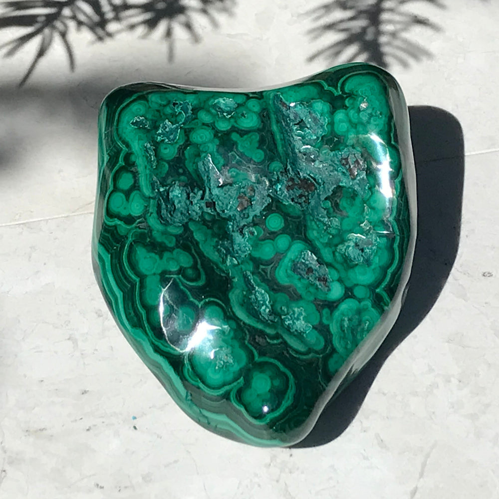 Superior Malachite/Chrysocolla Nodule