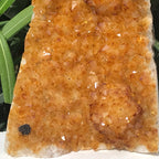 Glowing Citrine Crystal Cluster