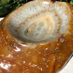 Golden Agate Bowl