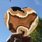 Naturally Alluring Agate Heart