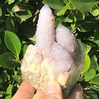 Lavender Crystal African Spirit Quartz Cluster