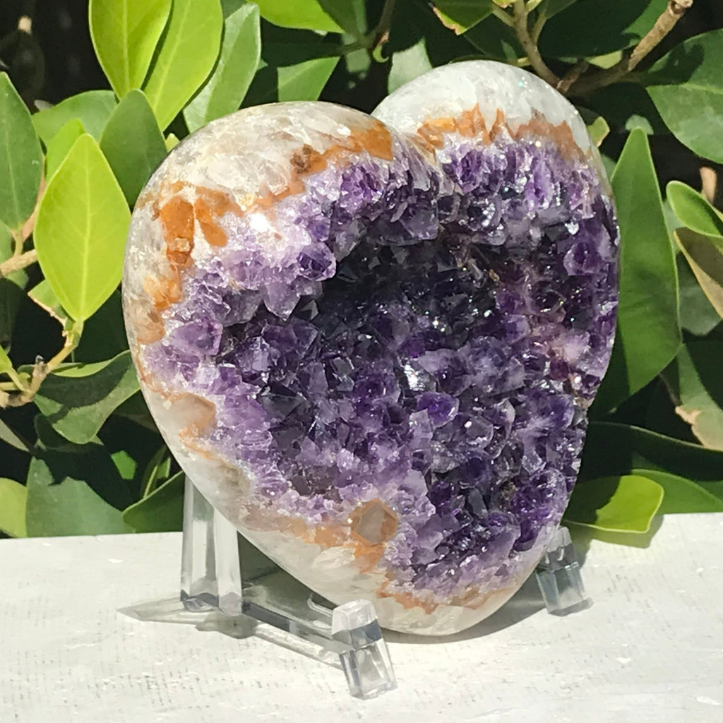 Uruguayan Amethyst Heart