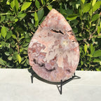 Teardrop Shaped Rose Amethyst Freeform