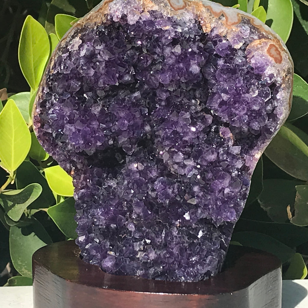 Spherical Amethyst Faced Freeform