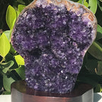 Spherical Amethyst Faced Freeform