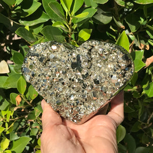 Peruvian Pyrite Heart