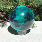 Malachite/Chrysocolla Sphere