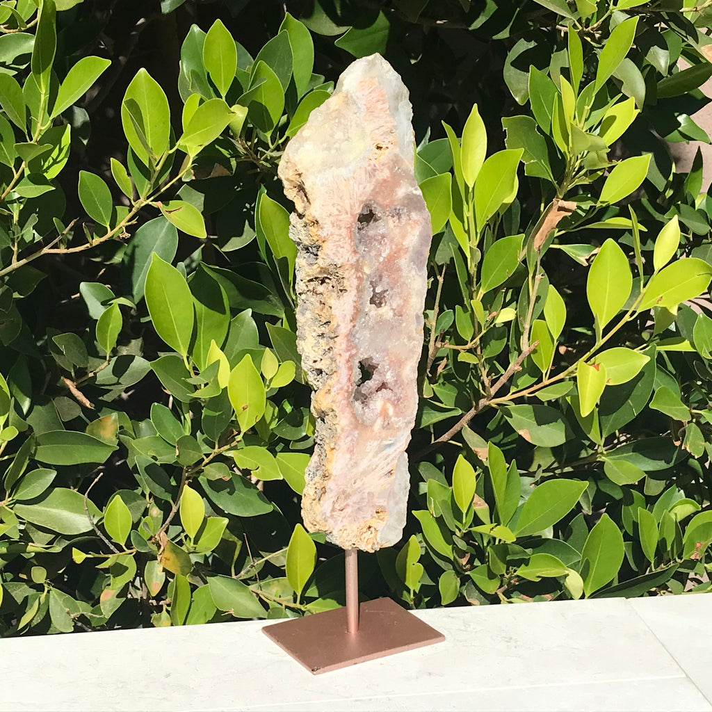 Tall Standing Rose Jasper Slab