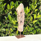 Tall Standing Rose Jasper Slab