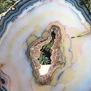 Second of Twins Agate Slice