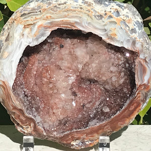 Crystal Filled Agate Geode