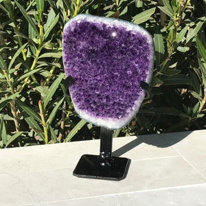 Pristine Crystal Faced Amethyst Freeform