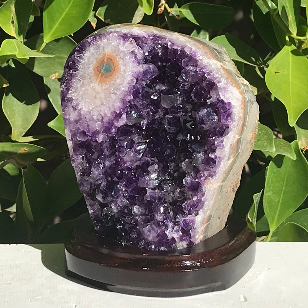 Single Eyed Uruguayan Amethyst Cluster