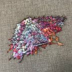 Cool Shades of Rainbow Copper Splash Art