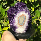 Stalactite Eyed Amethyst Cluster