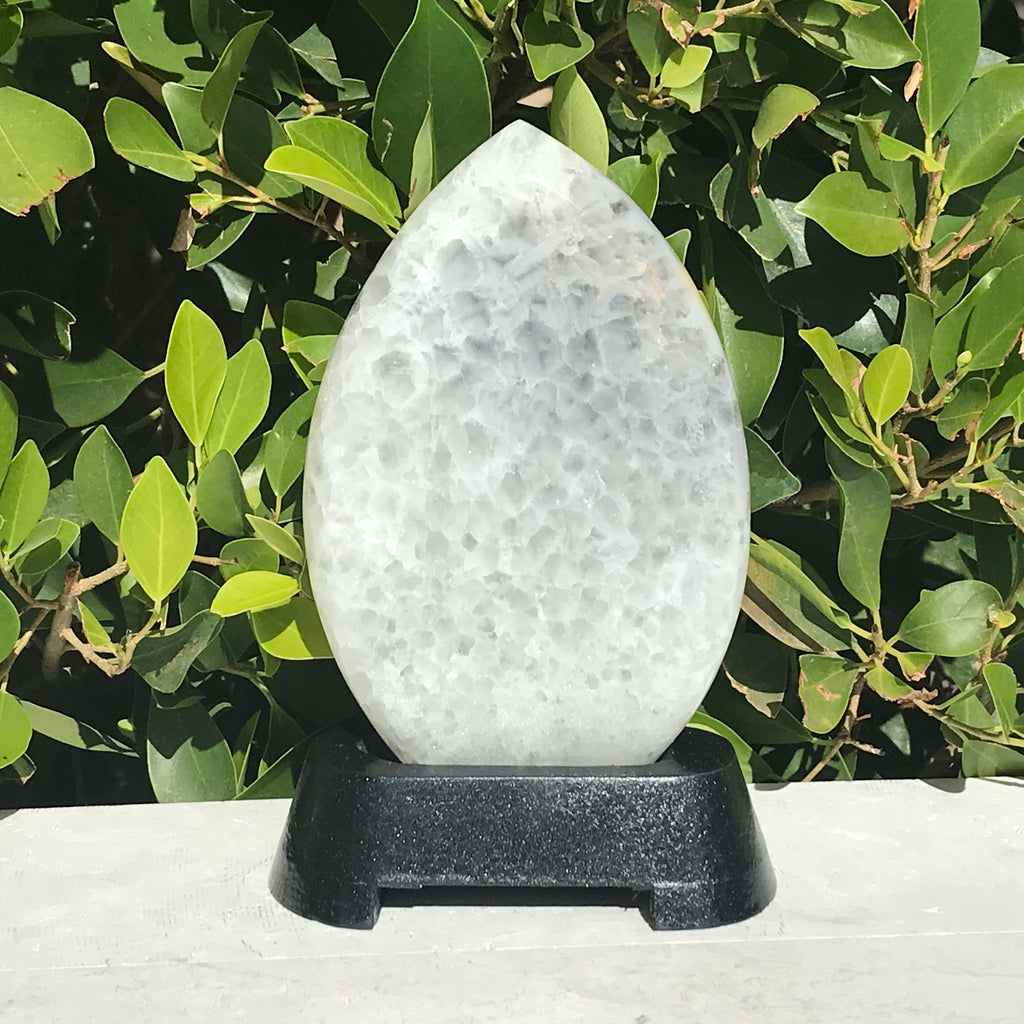 Glistening Yellow Agate/Quartz Flame