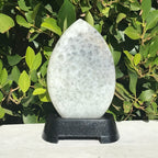 Glistening Yellow Agate/Quartz Flame