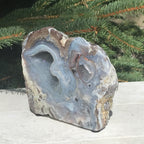 Glittering and Banded Dugway Geode #2 of Pair