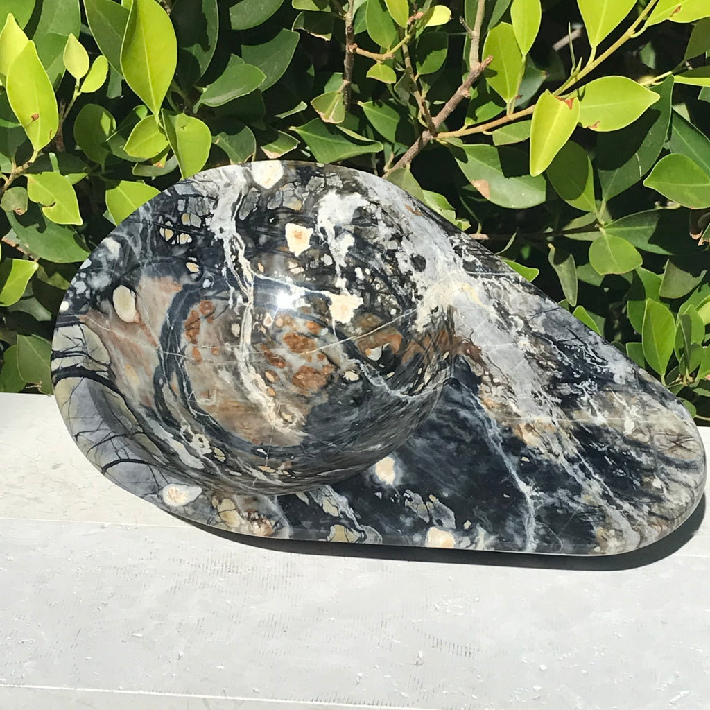 Picasso Stone Jasper Bowl
