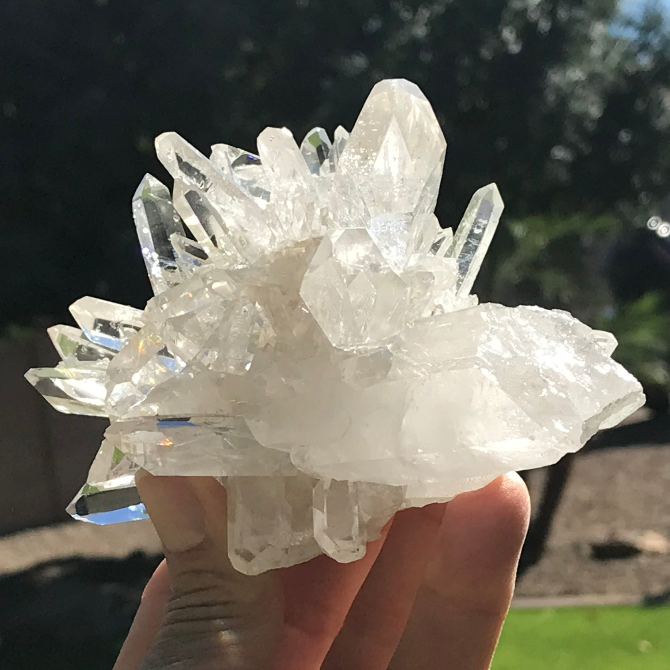 Multitude of Points Crystal Cluster