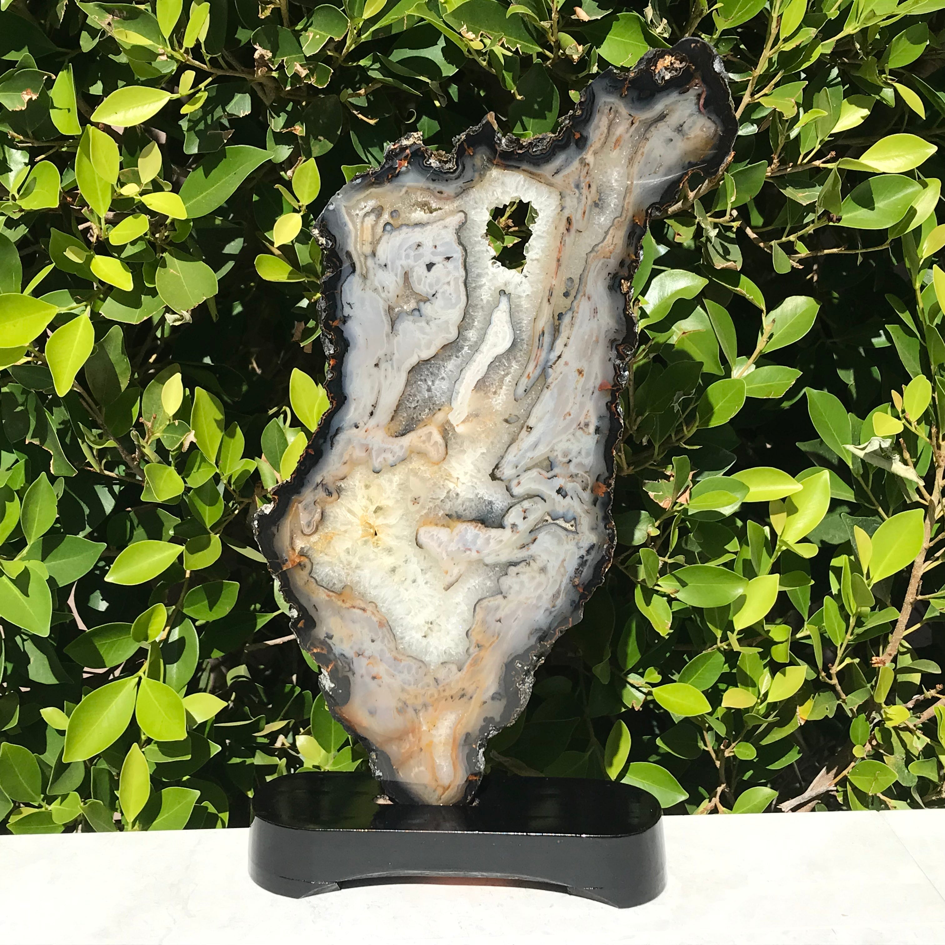 Waves of Agate Slice
