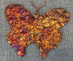 Rainbow Copper Splash Butterfly Art