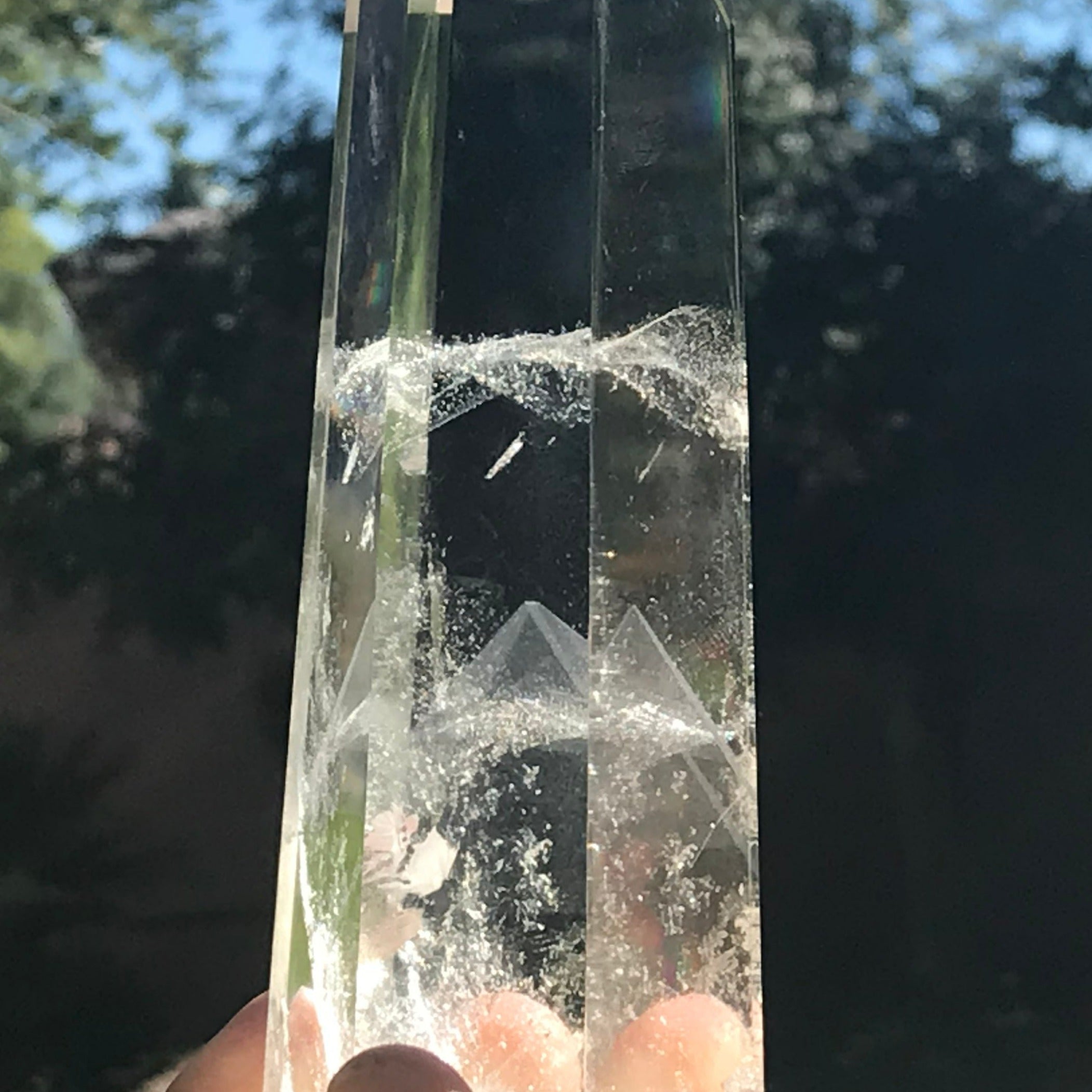 Phantom Brazilian Crystal Point