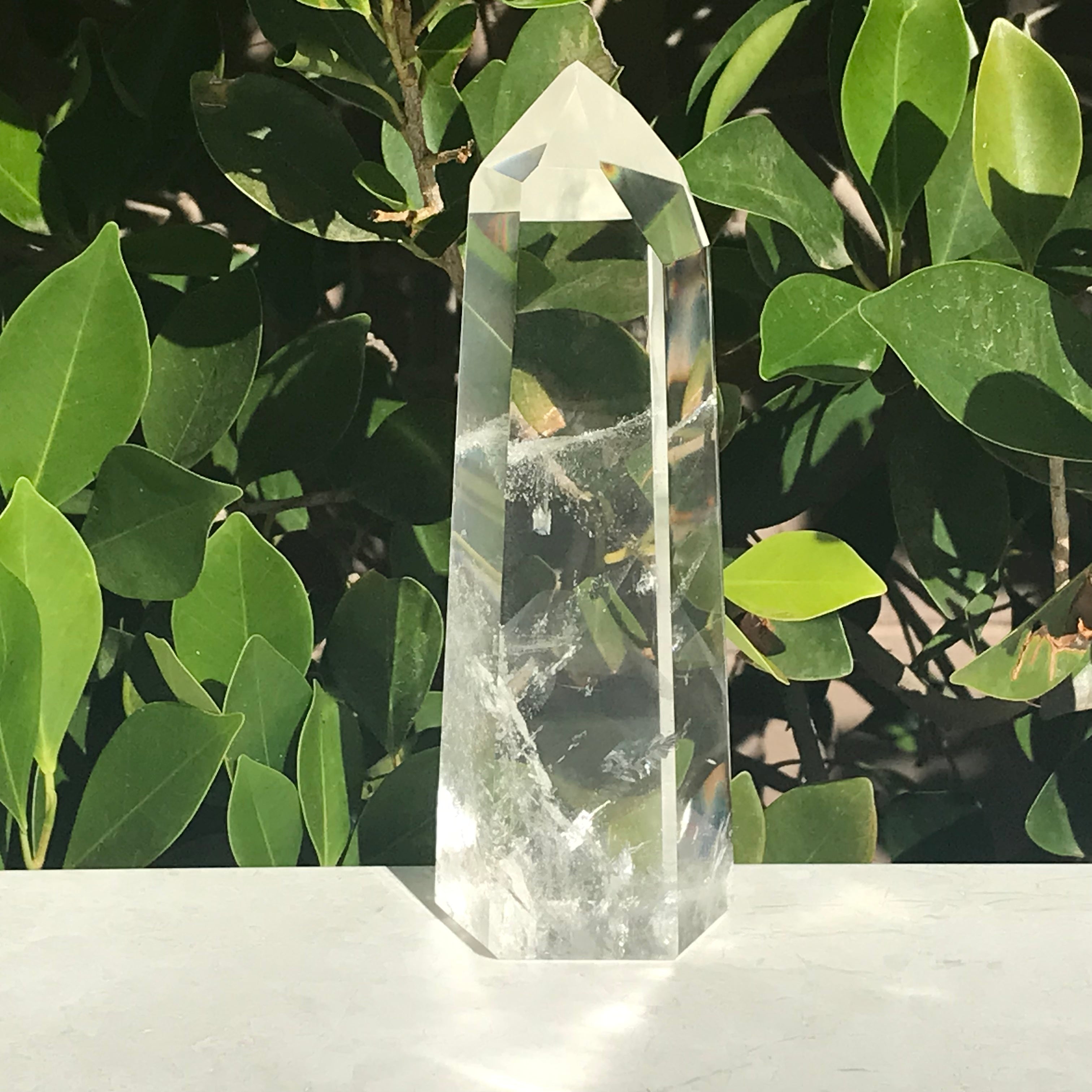 Phantom Brazilian Crystal Point