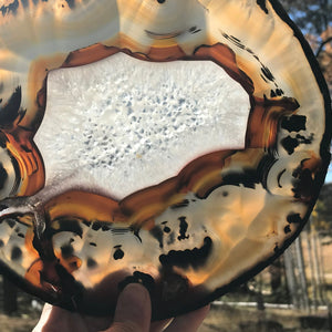 Exceptional Brazilian Agate Slice