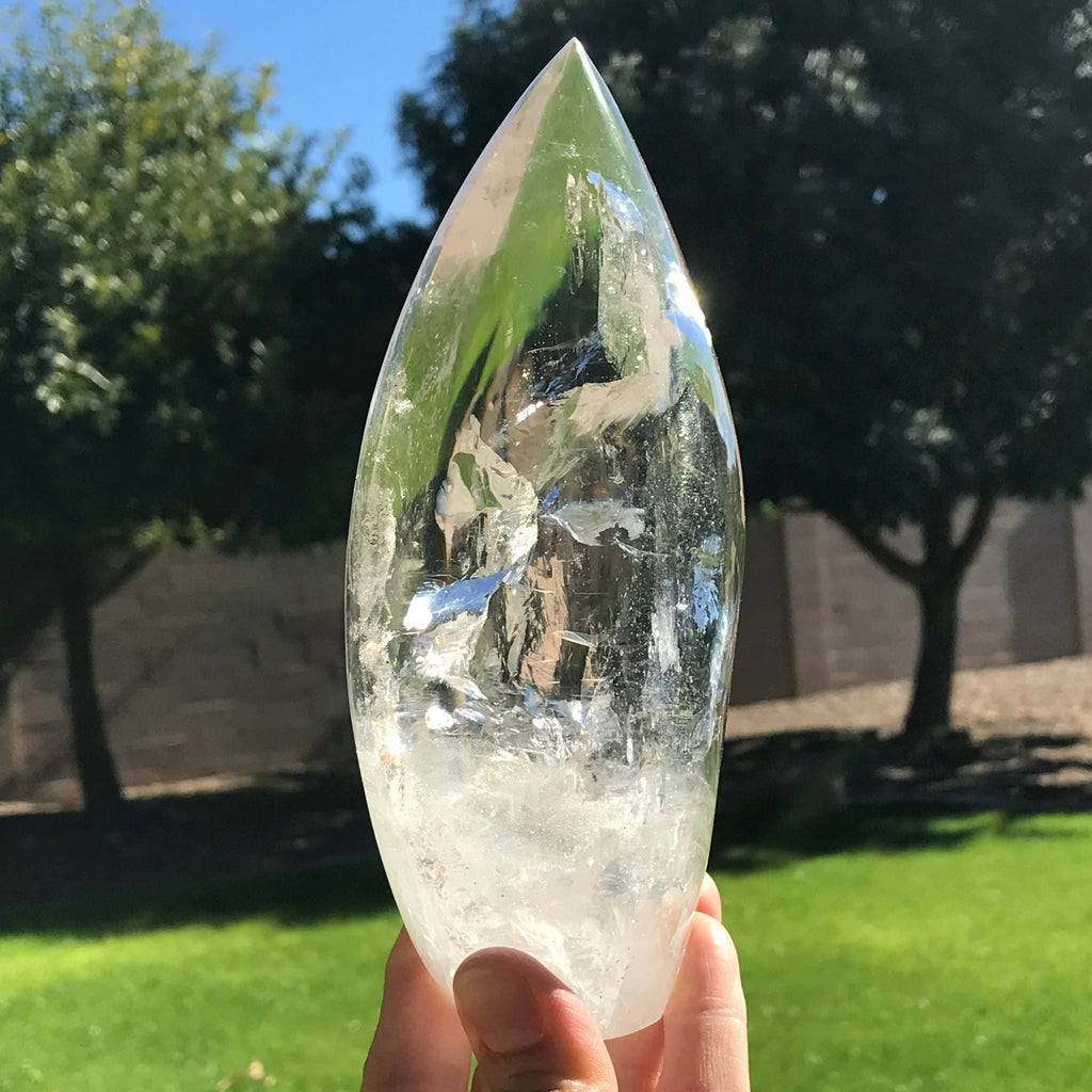 Elegant Crystal Flame