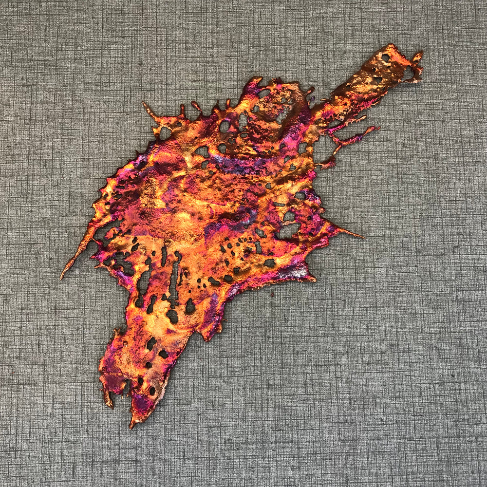 Arizona Splash Copper Art