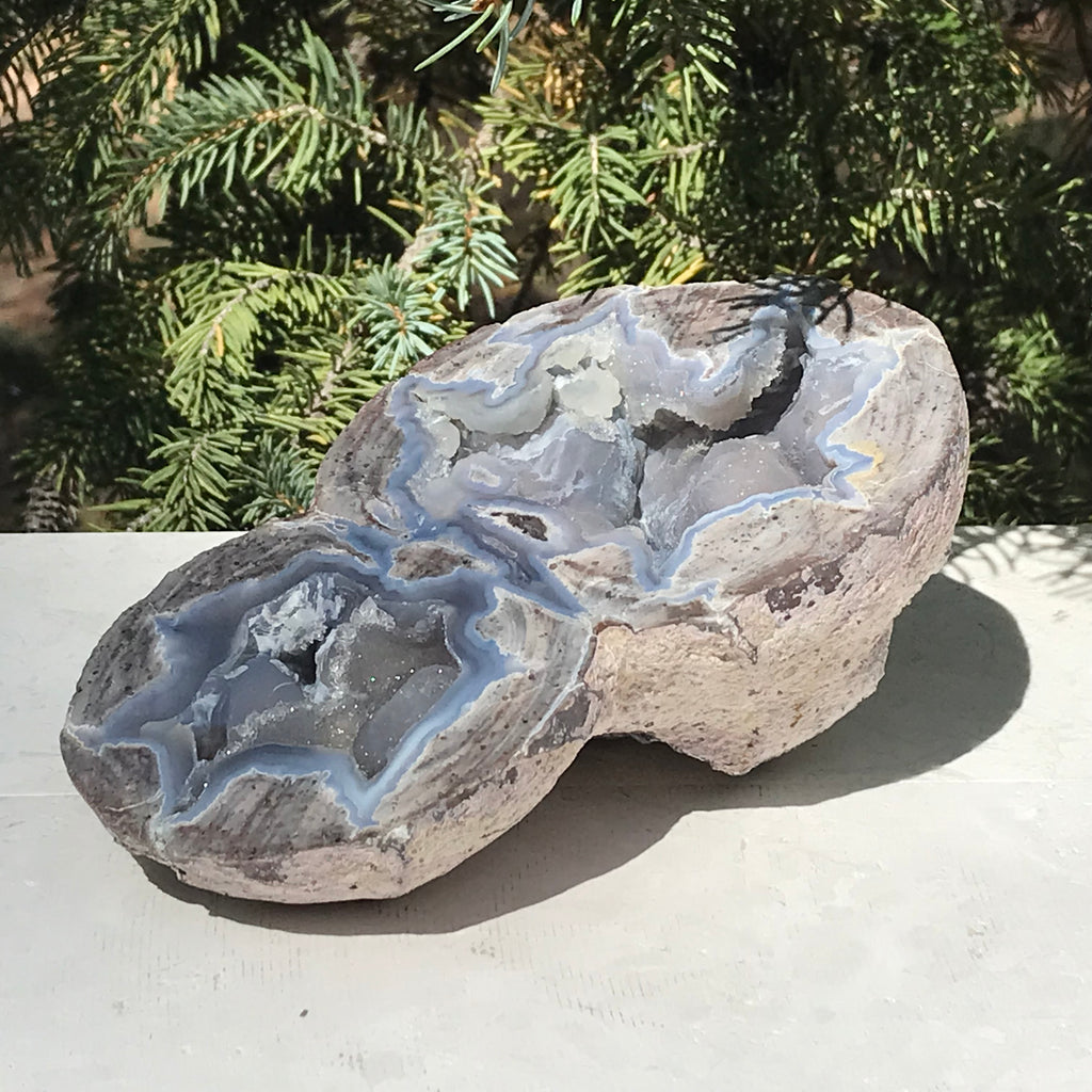 Double Chamber Dugway Geode