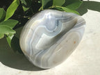 Elaborately Banded Brazilian Agate Bowl