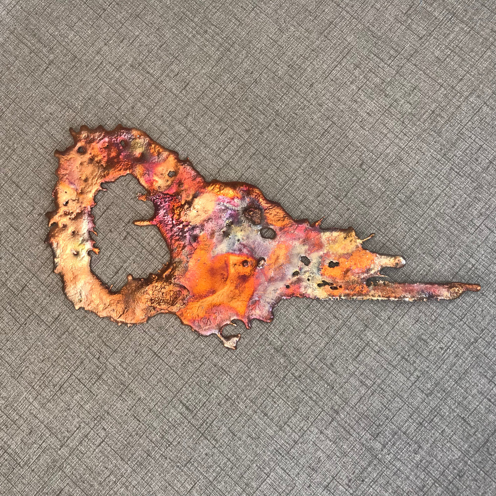 Guitar Shaped Copper Splash