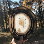 Translucent Crystal Quartz Agate Slice