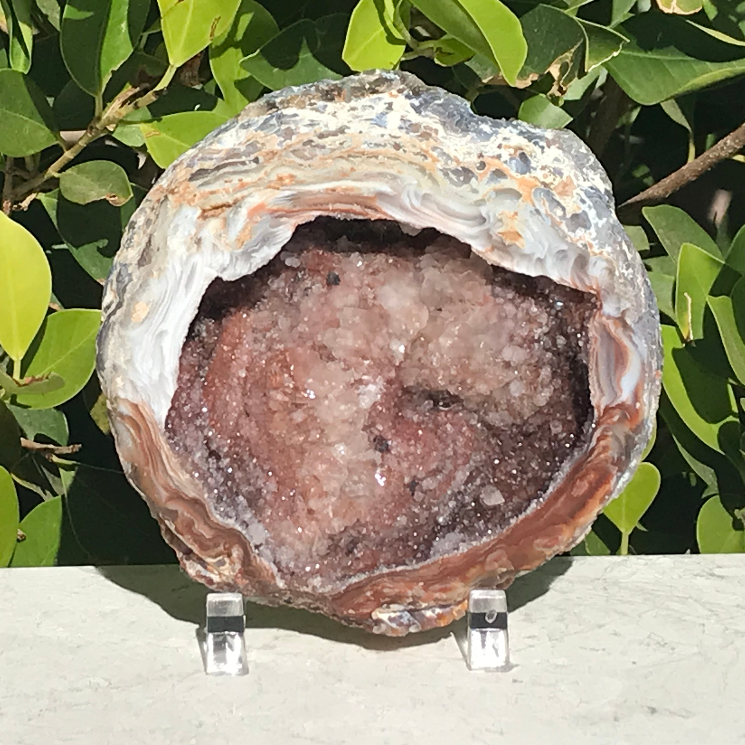 Crystal Filled Agate Geode