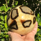 Substantial Septarian Sphere
