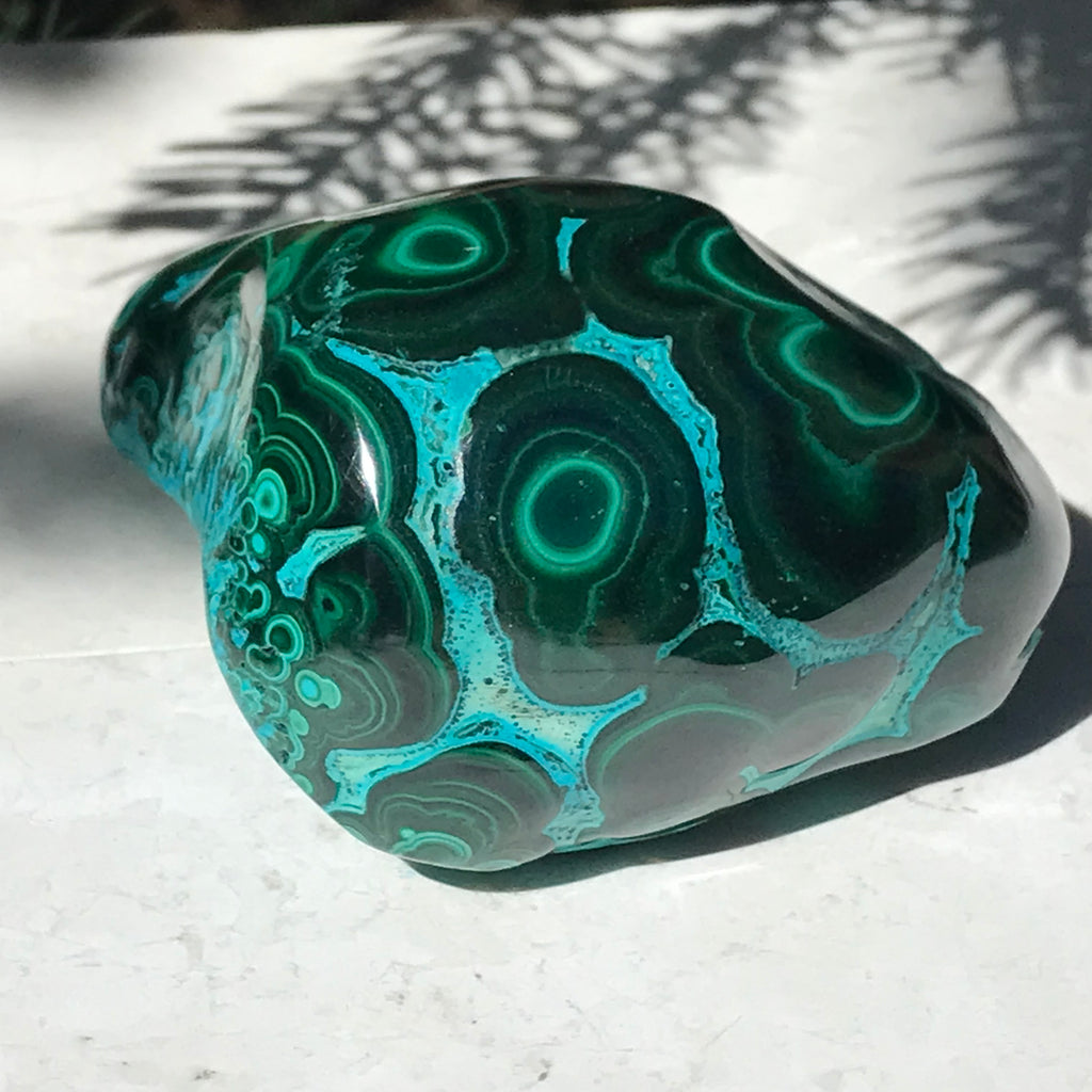 Malachite/Chrysocolla Nodule