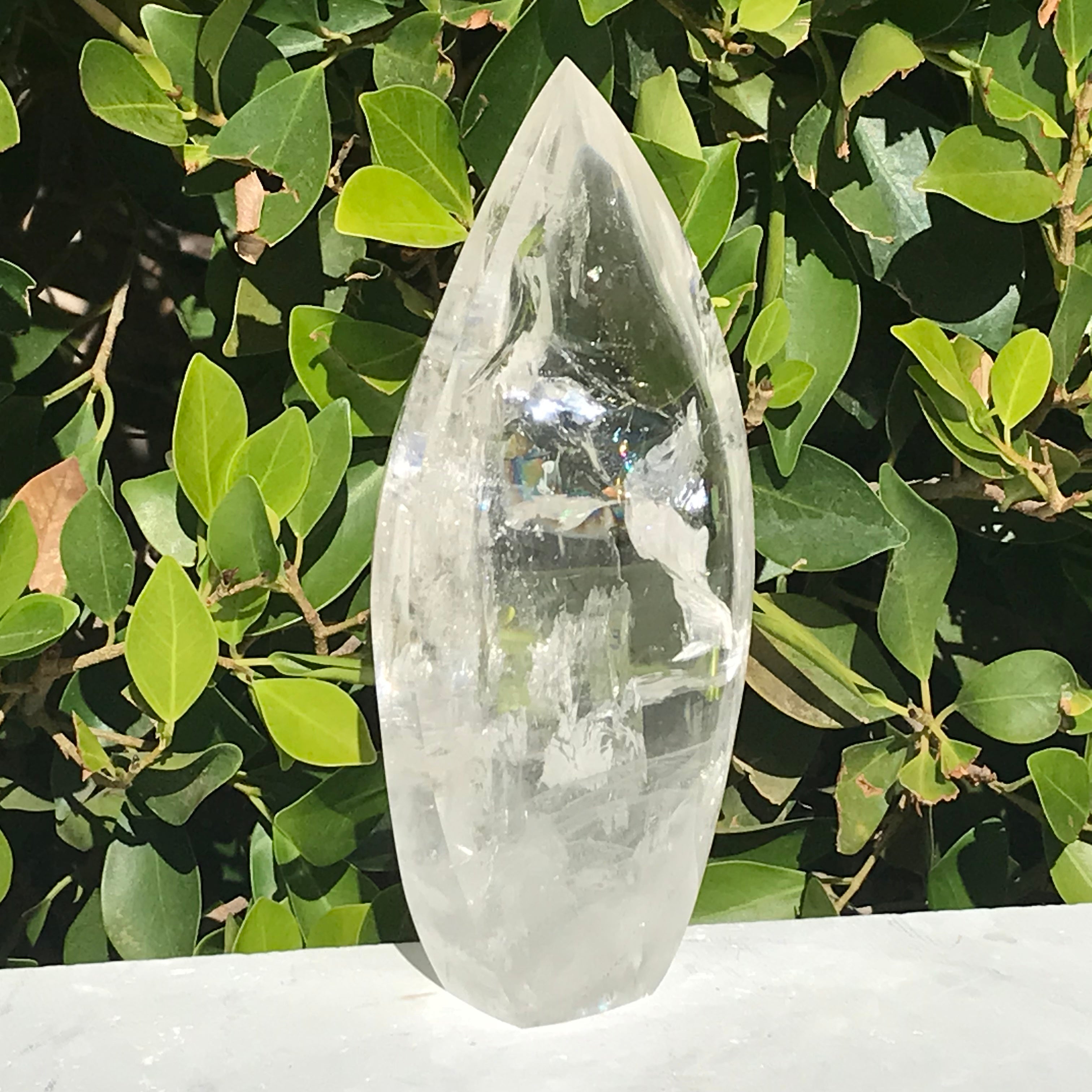 Elegant Crystal Flame