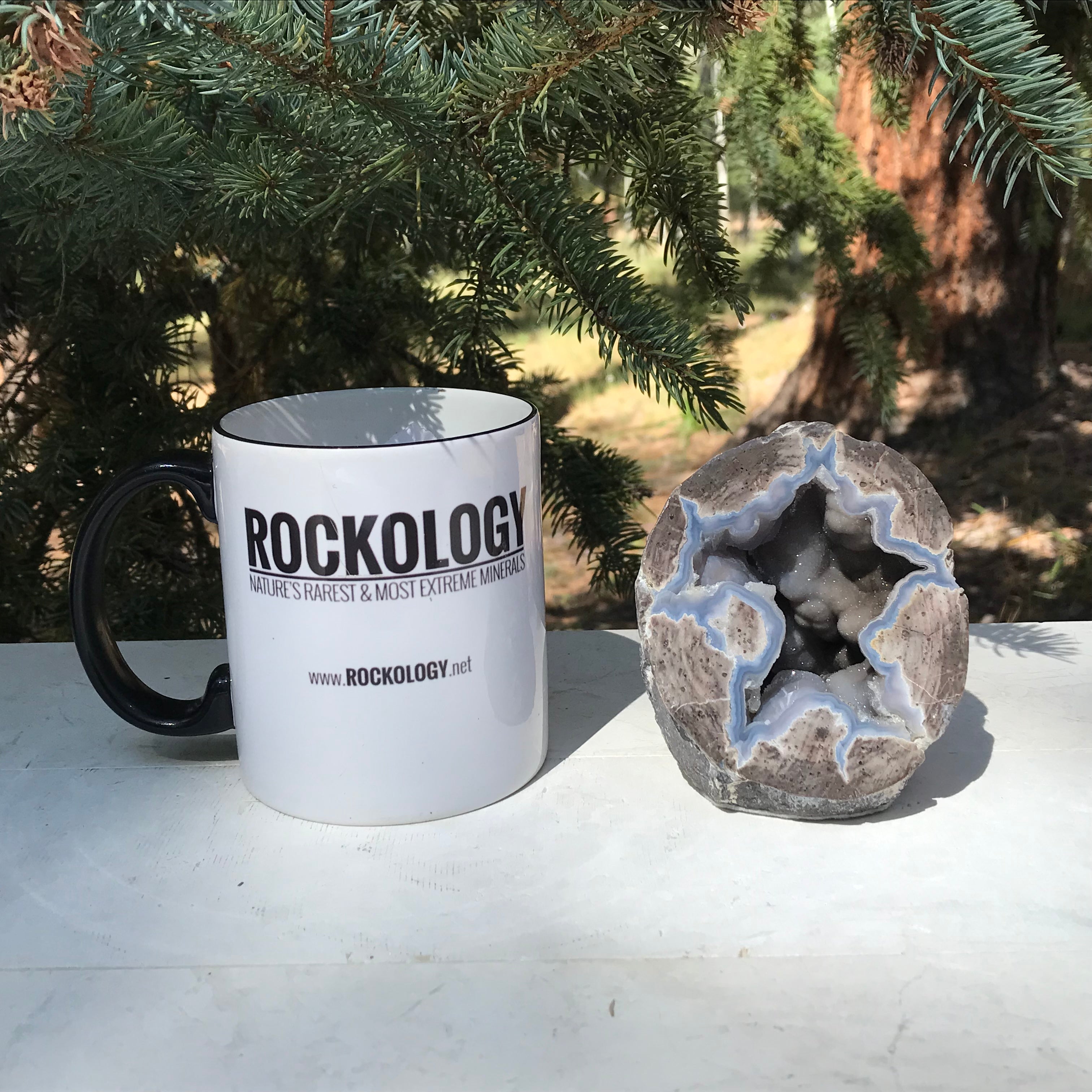 Standing Crystal Lined Dugway Geode